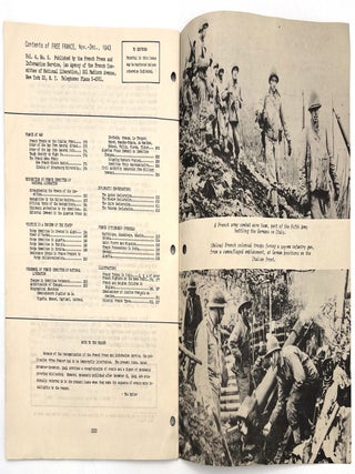 "Free France" Vol. 4, No. 5 -- WWII Serial Garnering American Support for France in 1943