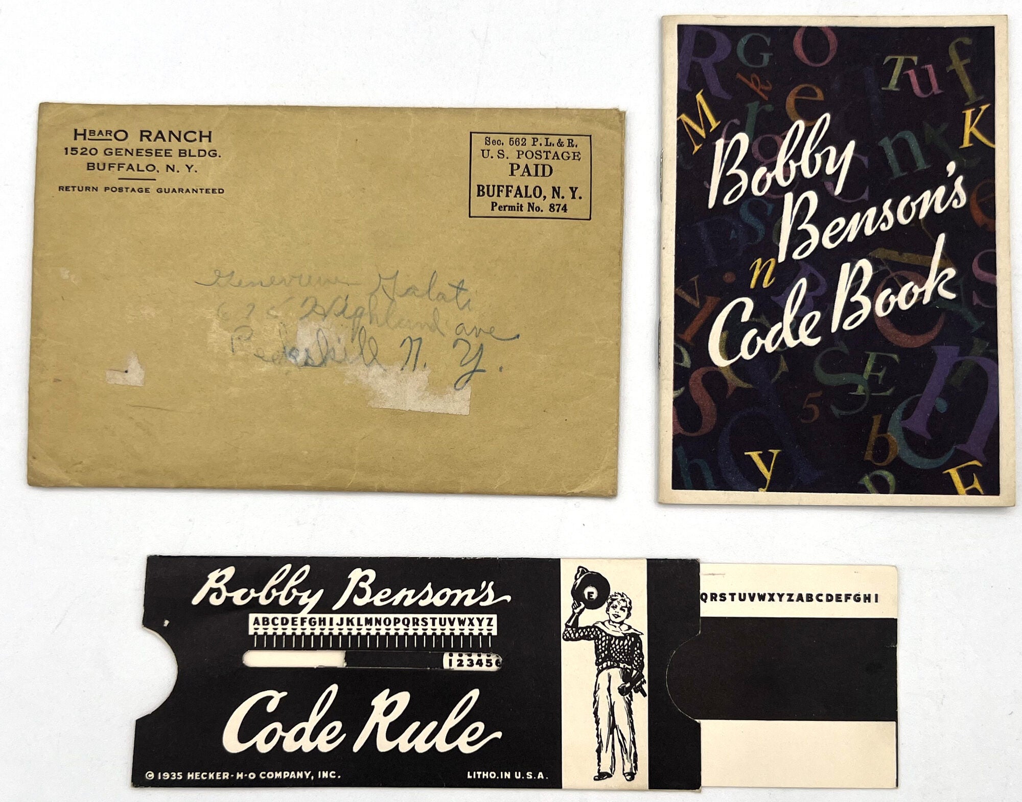 Code Book Rules Bobby Benson's Code Book and Code Rule