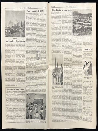 The American Observer Vol. XI, Nos. 33-36 -- WWII News and Civic Education, May 1942