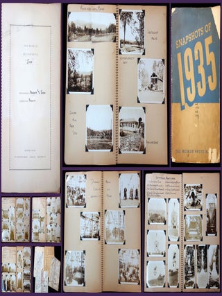 Item #25010149 Travel Log & Photo Albums Dedicated to Josh by Y Bennett and Sneed with 3...