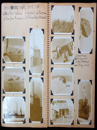 Travel Log & Photo Albums Dedicated to Josh by Y Bennett and Sneed with 3 Journeys in 3 Years 1935-1937.