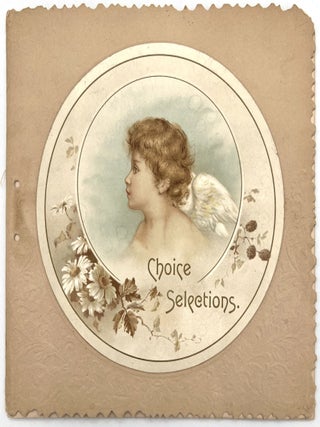 Item #25010933 "Choice Selections" -- Christmas Gift Book of Poetry and Prose