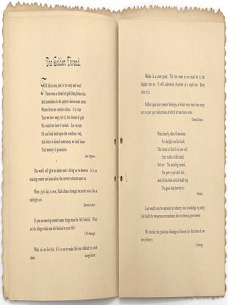 "Choice Selections" -- Christmas Gift Book of Poetry and Prose