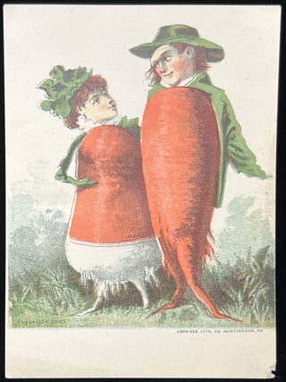 A collection of 33 Anthropomorphic Fruit & Vegetable People