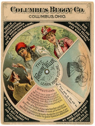 Fortune Teller Volvelle