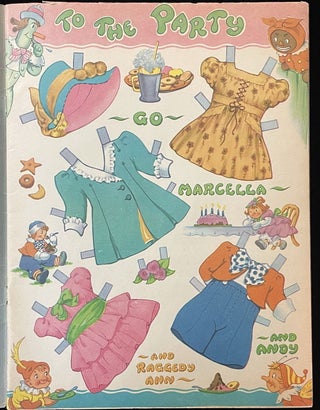 Raggedy Ann and Andy Paper Dolls and Coloring Book