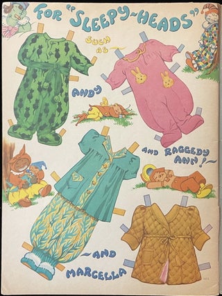 Raggedy Ann and Andy Paper Dolls and Coloring Book