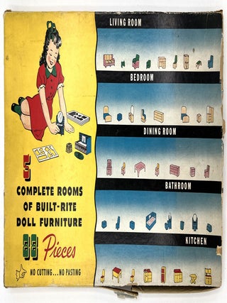 Item #25012347 Five (5) Complete Rooms of Built-Rite Doll Furniture - 88 Pieces - No Cutting ......