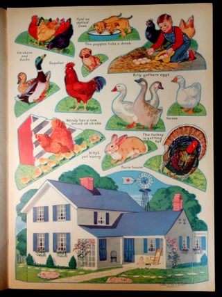 Big Farm Punch-Out Book