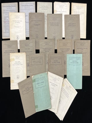 Item #25015106 Child Labor Reform, 1907-1935