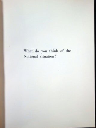 The Baby: A Photographic Inquiry into Certain Private Opinions