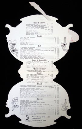 Menu and Receipt for 7 smaa hjem (7 small houses), Denmark
