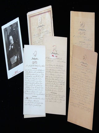 Item #25019537 5 Birthday Odes & 1 Sonnet Written by Samuel R. Wiley, Written Annually to Silas...