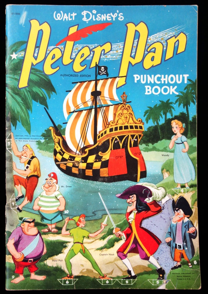 Item #25021186 Peter Pan Punchout Book.