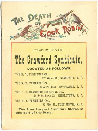 Item #25021338 The Death of Poor Cock Robin - Compliments of The Crawford Syndicate (Home...