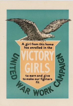 Item #25024315 Window Display - Victory Girls - Girls to Earn and Give to Make Our Fighters Fit