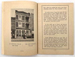 Biographical Sketches of Count and Countess Philippe Nicol