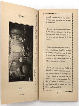 Biographical Sketches of Count and Countess Philippe Nicol