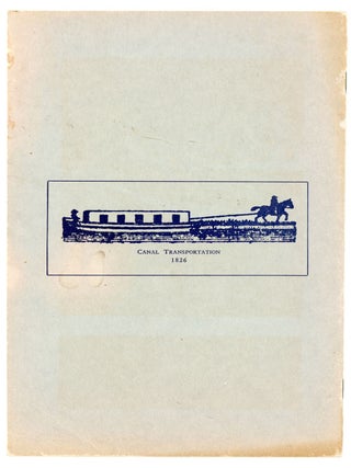 New York State Canal System; The Modern Inland Water Route Affording Economical Transportation Between the Great Lakes And the Atlantic Seaboard. January 1931.