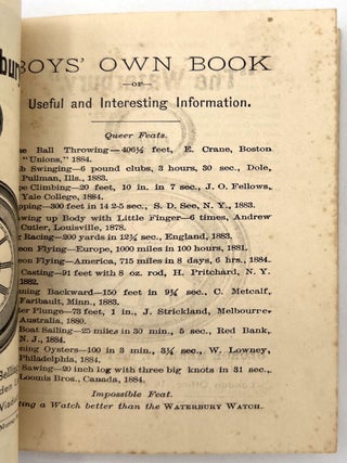 The Boys Own Book