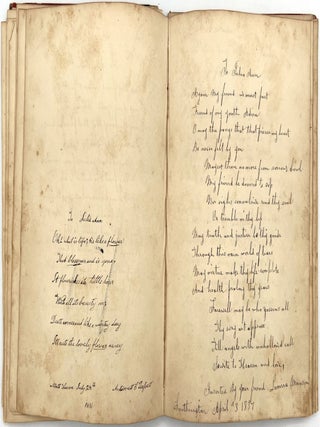 "Miss Julia A. Hall's Album" - Friendship Album of Woman from Connecticut
