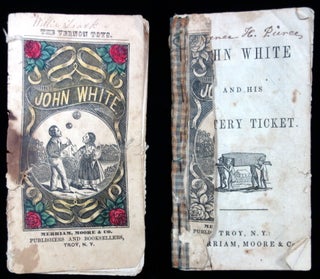 Item #26000128 John White and his Lottery Ticket-pair with make-do repairs