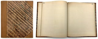 Item #26000132 Blank Late 19th cent. Lined Notebook