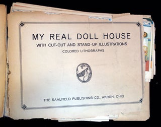 My Real Doll House, with Cut-Out and Stand-Up Illustrations and Colored Lithograph