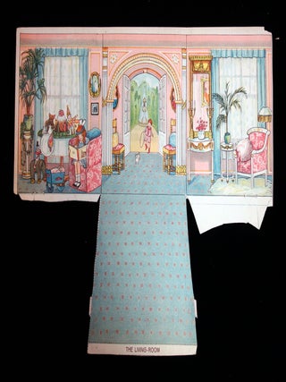 My Real Doll House, with Cut-Out and Stand-Up Illustrations and Colored Lithograph