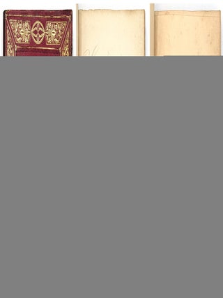 Item #26000194 Pennsylvania Friendship Album of Miss Ann Shafer -- pressed Flowers, Four-Leaf...