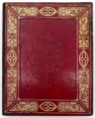 Pennsylvania Friendship Album of Miss Ann Shafer -- pressed Flowers, Four-Leaf Clovers, Decorative Penmanship
