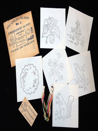 Item #26000298 The Childs Delight, No. 2 Embroidery Outfit - Amusing and Instructive c1920