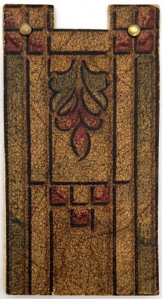 Item #26000353 Charming Handmade Wallpaper Cover Inspirational Book created by a Teacher, 1920