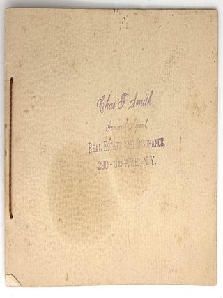 "Sherman Park" Advertising Booklet -- Developing Westchester County c.1891