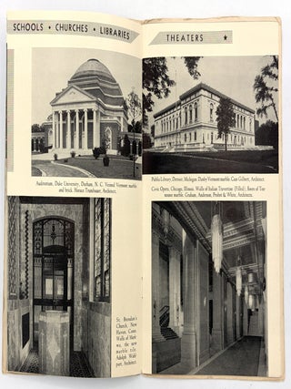 "Marble Goes Modern" -- Re-branding Marble as. Modern Material in the 1940s
