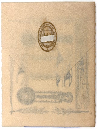 Commemorative Program for Yale's "Promenade Week" in 1891