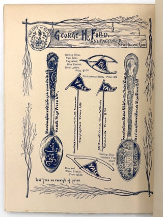 Commemorative Program for Yale's "Promenade Week" in 1891