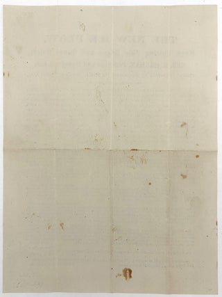 "The New Ice Plow" -- Early 1870s Ice Plow Circular