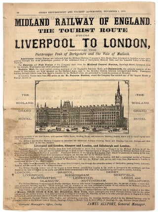 Cook's Excusionist and Home and Foreign Tourist Advertiser -- 1879 Travel and Tourism Serial