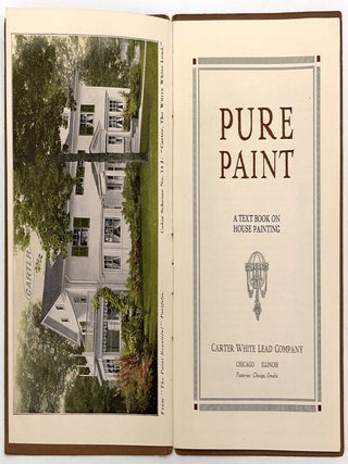 Item #260006293 "A Text Book on House Painting" -- 1930s Advertising Booklet for Lead Paint
