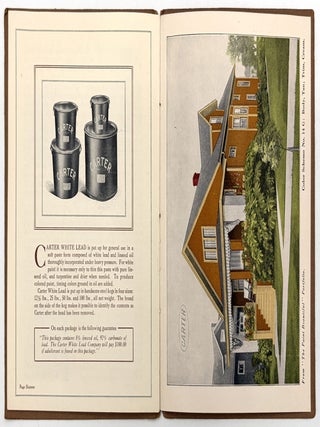 "A Text Book on House Painting" -- 1930s Advertising Booklet for Lead Paint