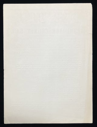 Fee Bill of the Merrimack County Bar