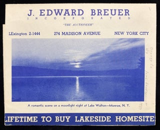 Item #260006432 1930s Advertising Circular Promoting Orange County, New York Land Development...