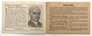 "Bridal Superstitions" - c.1930 Dream Book Advertising Dr. Pierce's Family Medicines to Women