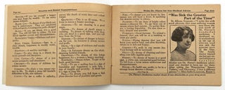 "Bridal Superstitions" - c.1930 Dream Book Advertising Dr. Pierce's Family Medicines to Women