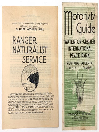Item #260006486 c.1936 Glacier National Park Ephemera