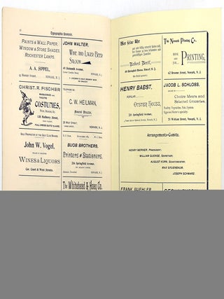 Deutsch-Amerikanische Typographia -- German American Union Printers Souvenir Booklet
