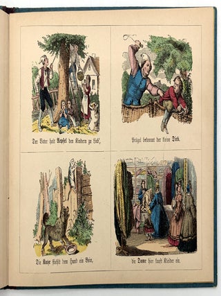 "Des Kindes Zeitvertreib in Bildern" ("A Child's Pastimes in Pictures") -- 1860s German Picture Book