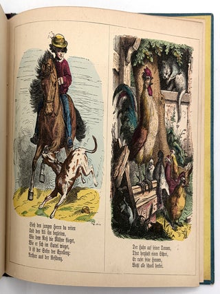 "Des Kindes Zeitvertreib in Bildern" ("A Child's Pastimes in Pictures") -- 1860s German Picture Book