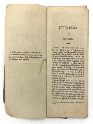 The History of Little Henry and His Bearer